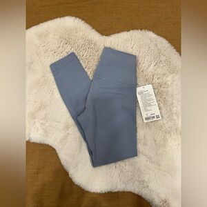 NWT Lululemon Wunder Train HR 25” in Chambray - US 4